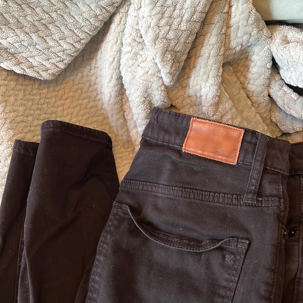 Madewell high rise curve jeans